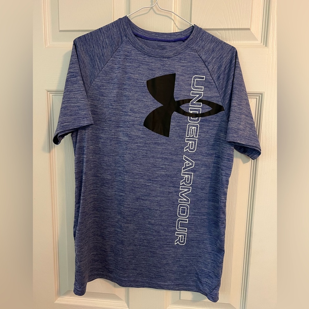 UA Tee and Adidas Shorts - Boys XL - Picture 4 of 11